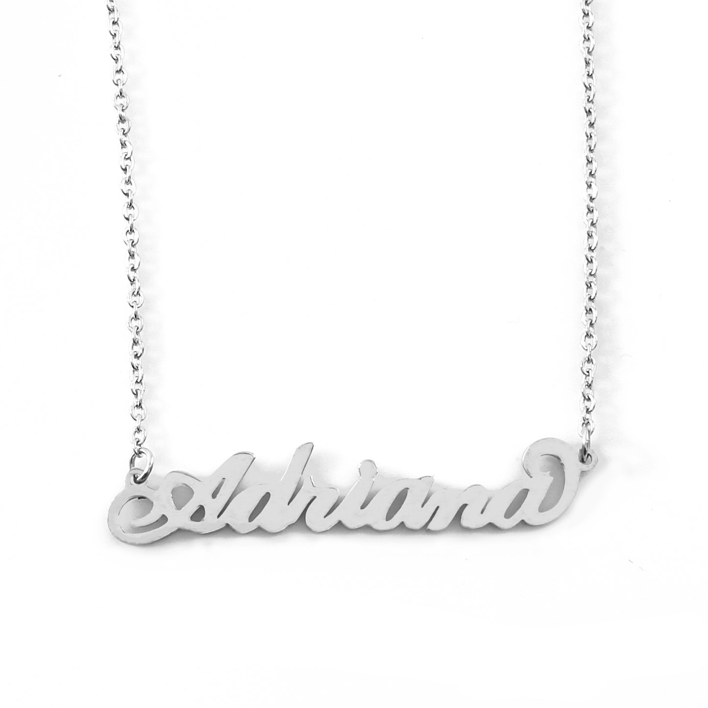 Adriana Name Necklace - Italic Style
