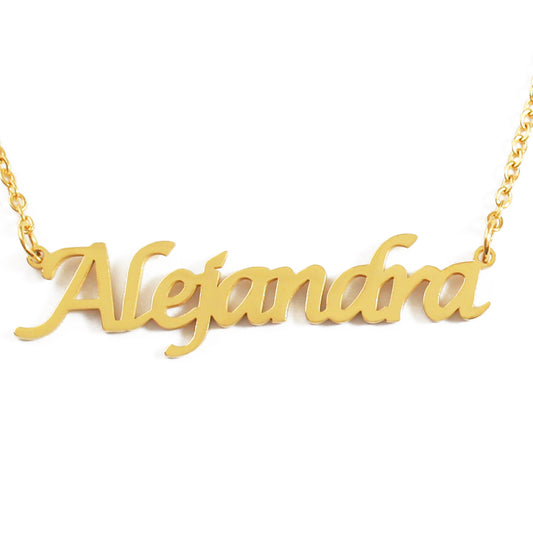 Alejandra Name Necklace