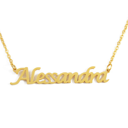 Alessandra Name Necklace