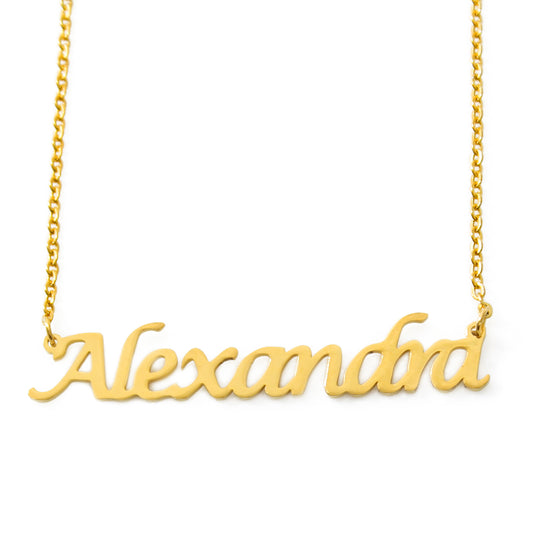 Alexandra Name Necklace