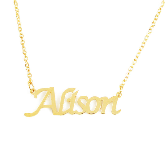 Alison Name Necklace