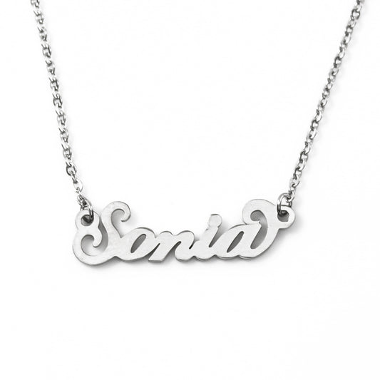Sonia Name Necklace - Italic Style