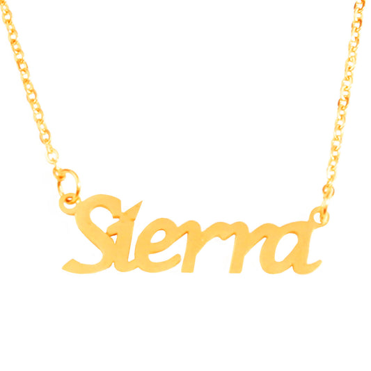 Sierra Name Necklace