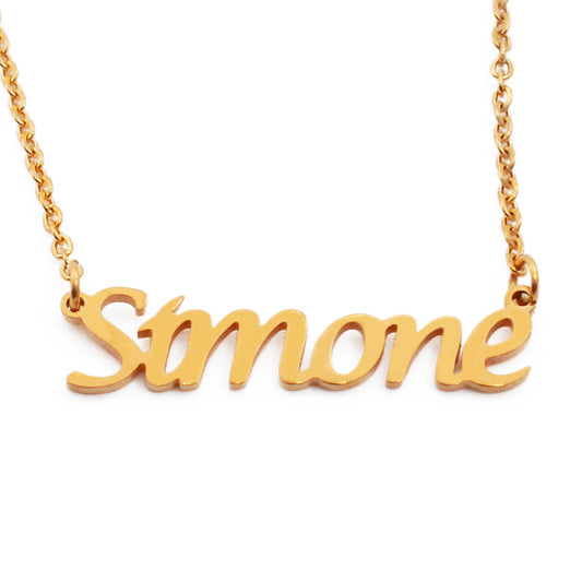 Simone Name Necklace