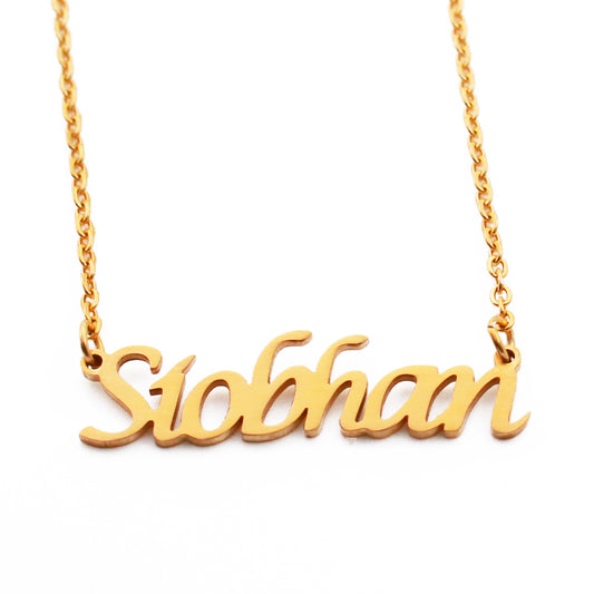 Siobhan Name Necklace