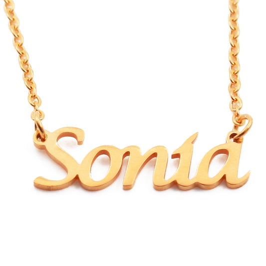 Sonia Name Necklace