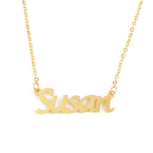 Susan Name Necklace