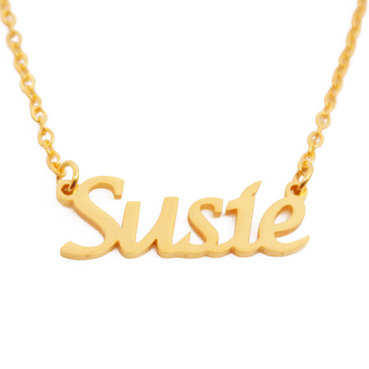Susie Name Necklace