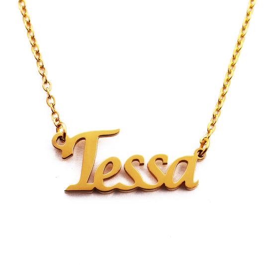 Tessa Name Necklace