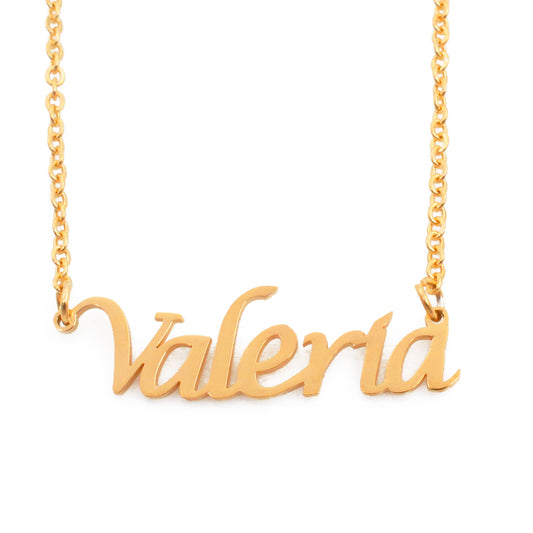 Valeria Name Necklace