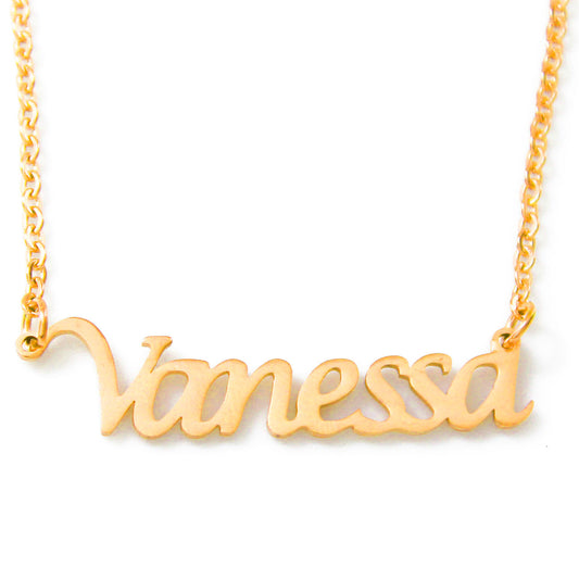 Vanessa Name Necklace