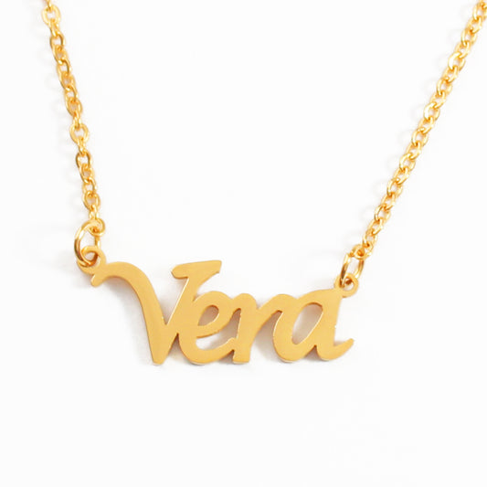Vera Name Necklace