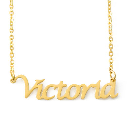 Victoria Name Necklace