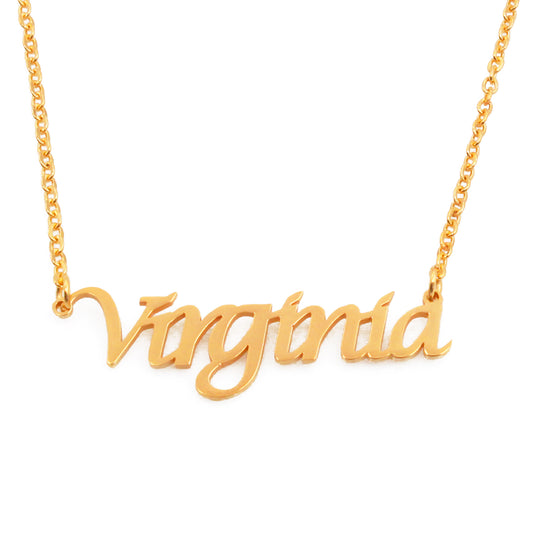 Virginia Name Necklace