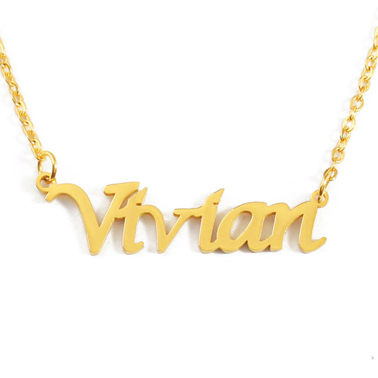 Vivian Name Necklace