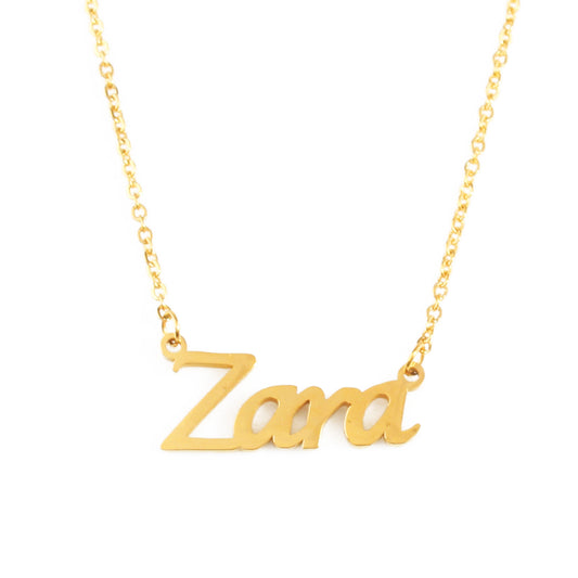 Zara Name Necklace