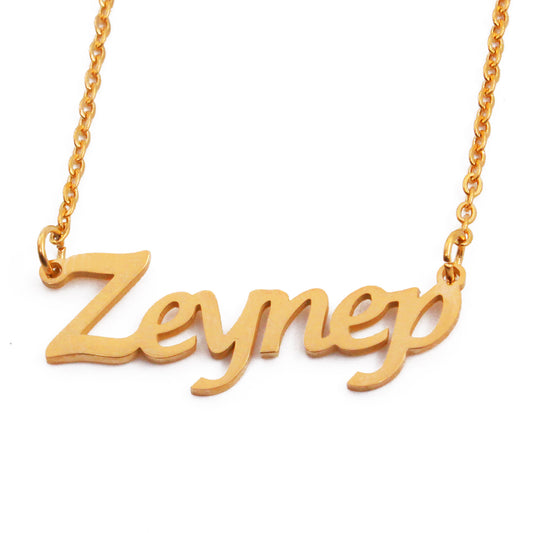Zeynep Name Necklace