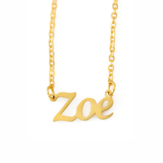 Zoe Name Necklace