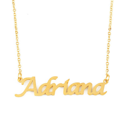 Adriana Name Necklace