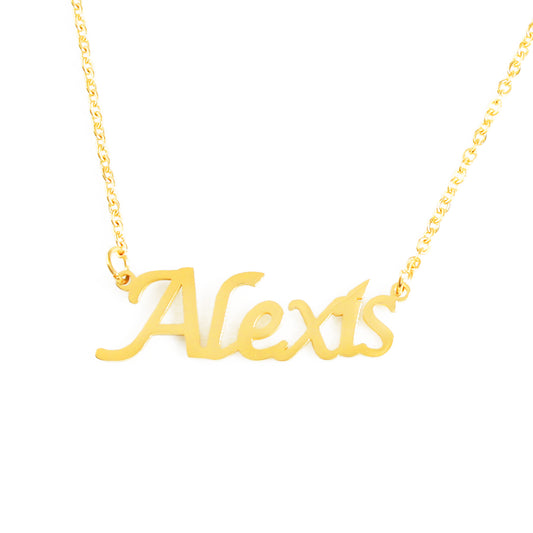 Alexis Name Necklace