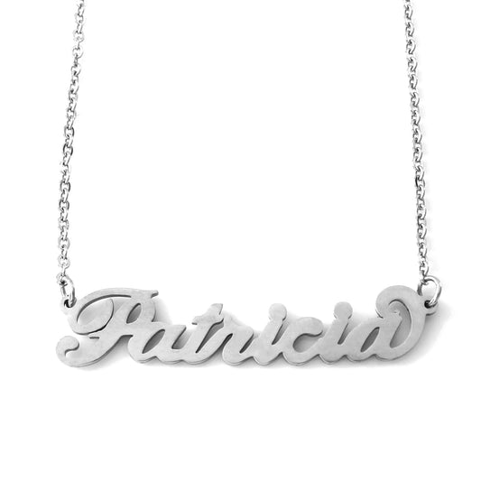 Patricia Name Necklace - Italic Style