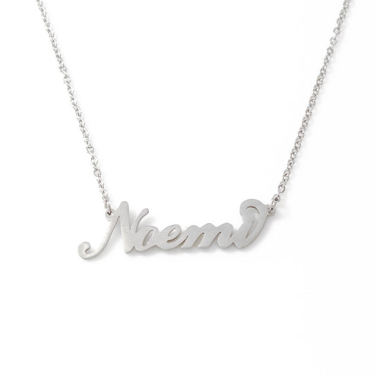 Noemi Name Necklace - Italic Style